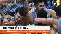 OTC venció a Obras y se quedó con un duelo clave en la pelea por mantener la categoría en la Liga Nacional