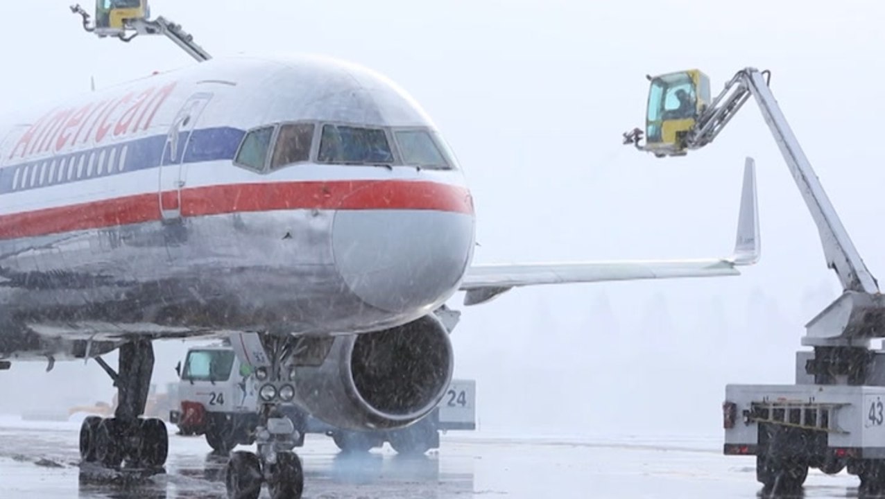 Denver International Airport prepares for a snowstorm
