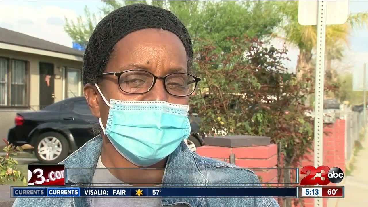 Police search East Bakersfield home in connecti...
