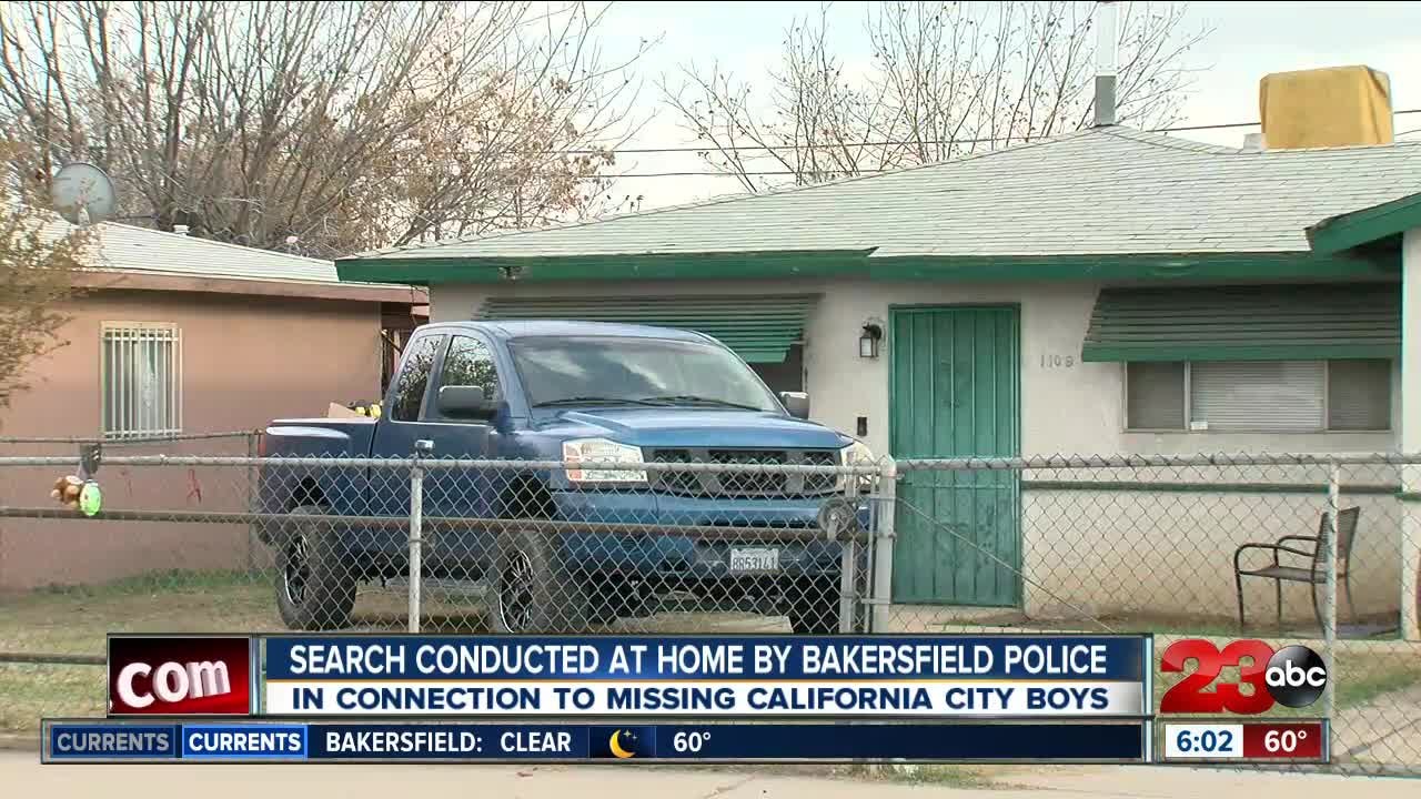 Police search East Bakersfield home in connecti...