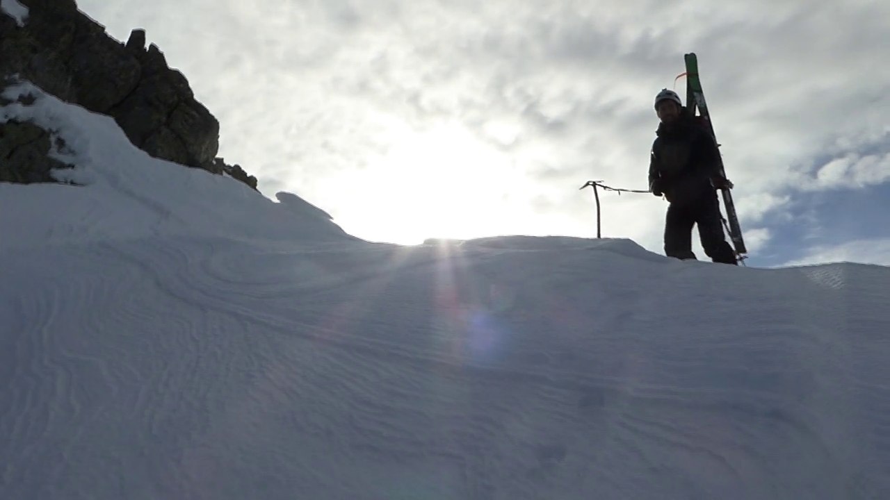 FREESKI Pirineos Tuc des Estanhets-eko Ipar korredorea
