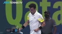 Bautista Agut edges one step closer to reclaiming Doha title