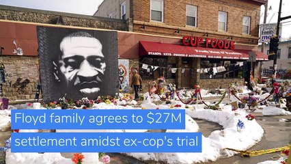 Floyd family agrees to $27M settlement amidst ex-cop's trial, and other top stories in US news from March 13, 2021.