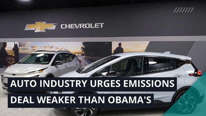 Auto industry urges emissions deal weaker than Obama's, and other top stories in politics from March 13, 2021.
