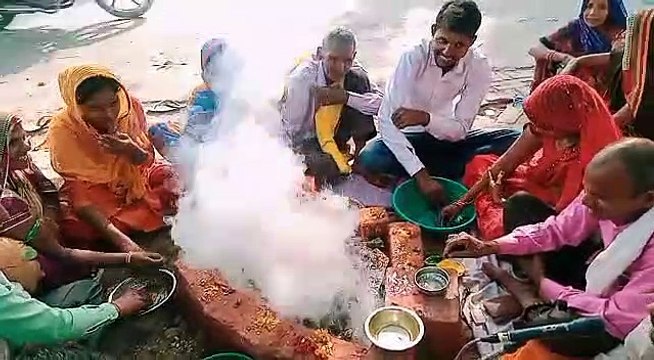 उमरनी पिपरी ग्राम पंचायत में छंगन वीर बाबा पर धार्मिक कार्यक्रम का हुआ आयोजन
