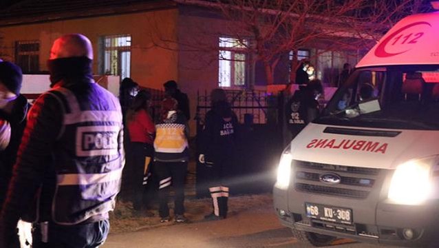 Aksaray'da yaşlı çift kafalarından vurulmuş halde evlerinde ölü bulundu