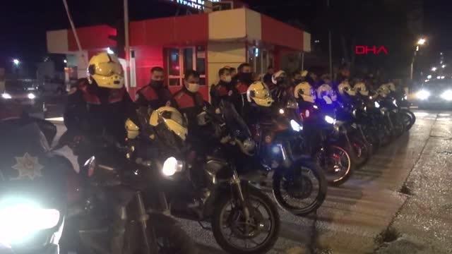 HATAY Hatay'da 284 polisle dron destekli asayiş ve trafik uygulaması