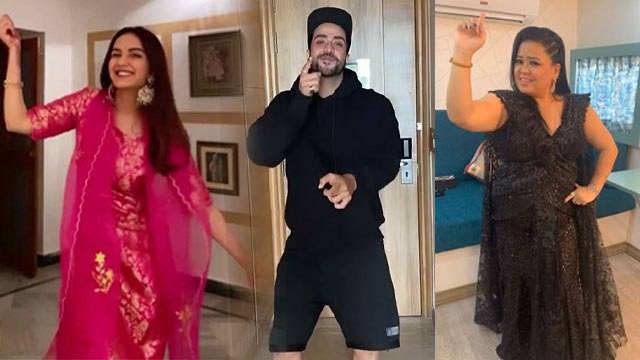 Jasmin Bhasin और Aly Goni की तरह Bharti ने भी किया Punjabi Dance | FilmiBeat