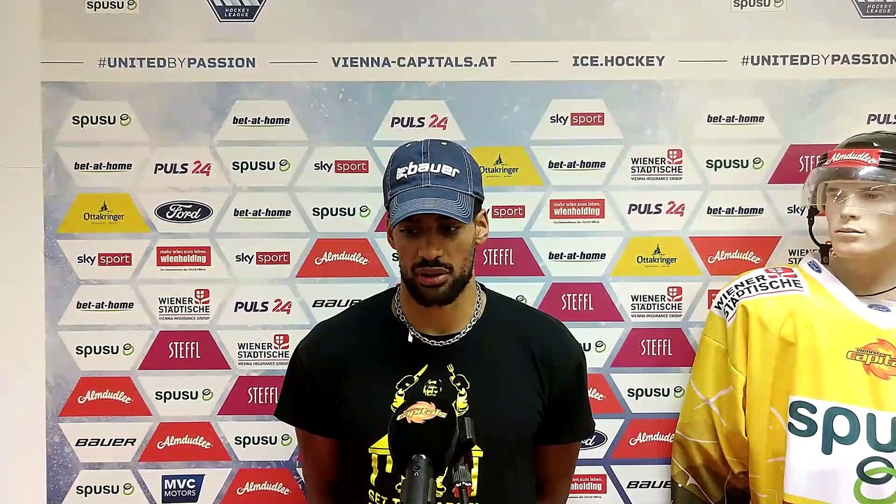 12.03.21 / Playoff VF: Ali Wukovits nach Sieg über Fehervar