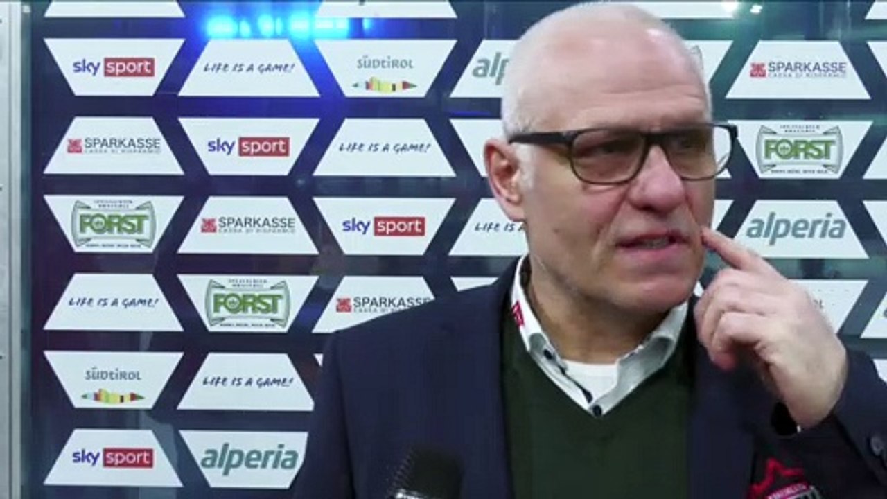 12.03.21 / Playoff VF:Peter Draisaitl (Bratsislava) nach Überraschung in Bozen