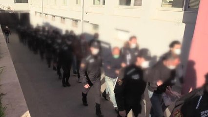Son dakika haber... 8 ildeki suç örgütü operasyonunda yakalanan 2 zanlı tutuklandı
