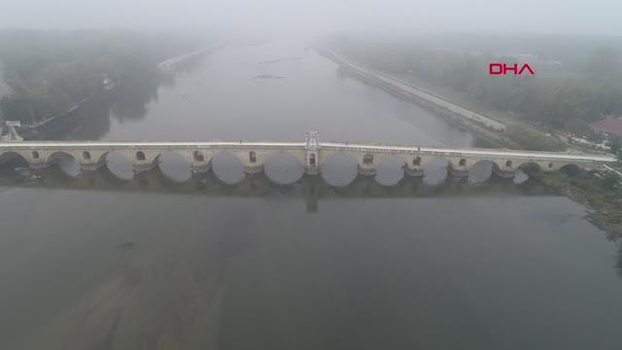 EDİRNE Meriç Köprüsü, tarihi resimleri ve motifleri günümüze taşıyor
