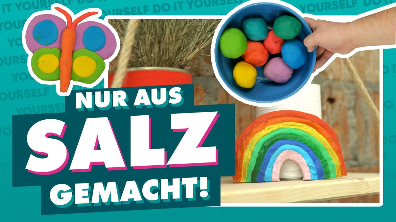 3 einfache Deko-Ideen aus Salzteig!