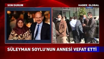 Süleyman Soylu annesini kaybetti!