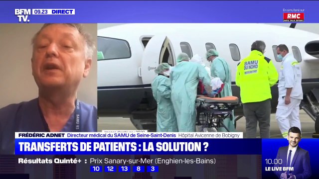 Frédéric Adnet (SAMU de Seine-Saint-Denis): Dès aujourd'hui, on évacue certains patients d'Ile-de-France par voie aérienne