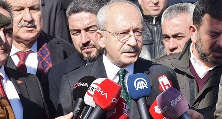 Kılıçdaroğlu hal esnafı ile bir araya geldi