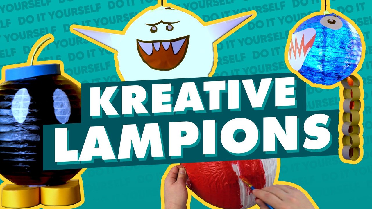 4 Super Mario Lampen, die sich jedes Kind wünscht!