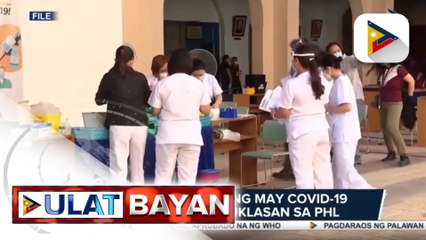DOH, kinumpirmang may COVID-19 variant na natuklasan sa Pilipinas