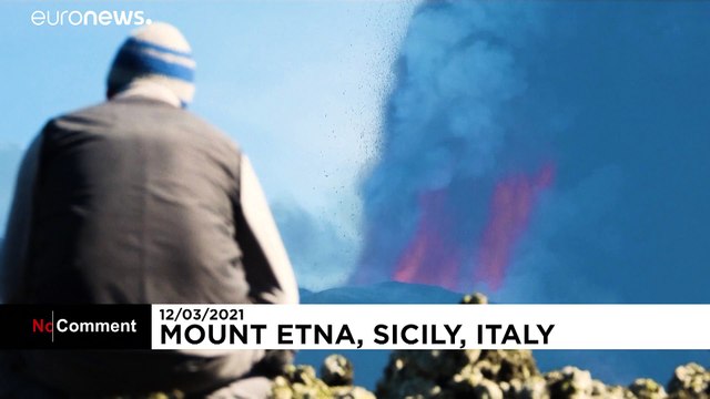 شاهد: بركان جبل إتنا في صقلية يثور من جديد
