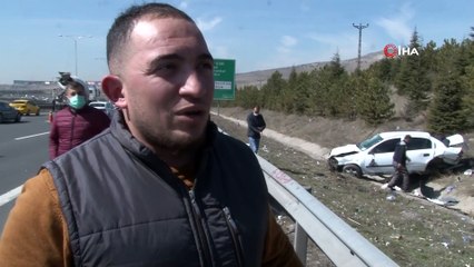 Başkent’te feci kaza: 4 yaralı