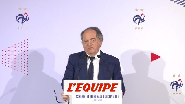 Le Graët : «Content du score, content d'être réélu» - Foot - FFF - Election