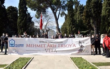 - Yıldırım'dan Mehmet Akif Ersoy'a vefa
