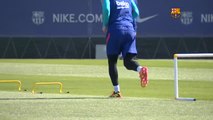 El Barça pone a punto la maquinaria de cara al choque contra el Huesca