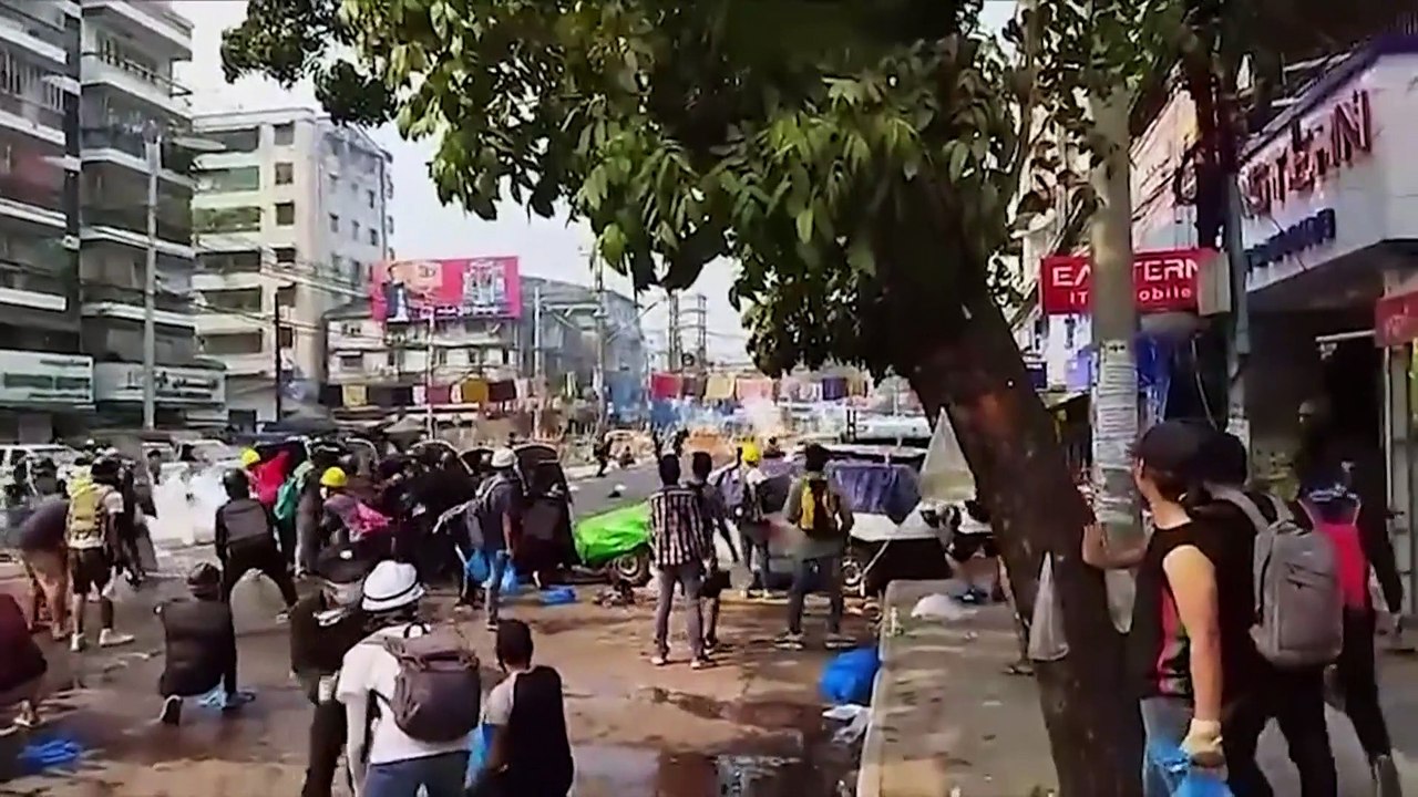 At least four killed as Myanmar security forces crack down on protests