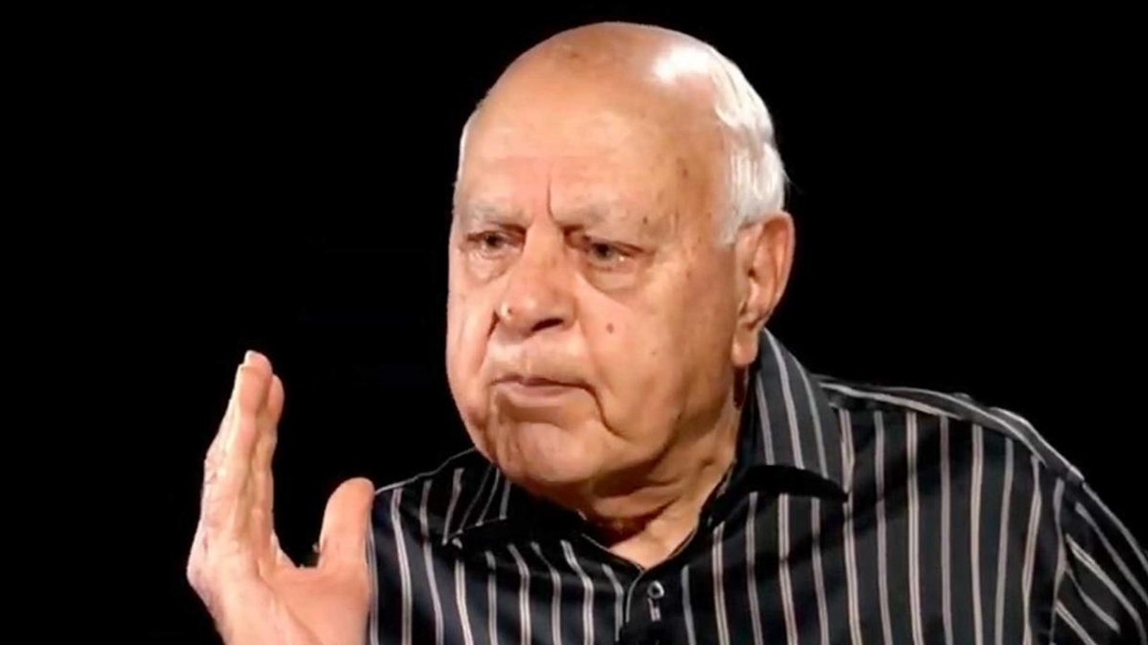 Farooq Abdullah speaks on development of Kashmir