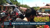 Ricuh Demo Ormas Tuntut Anggotanya Dibebaskan di Polres Konawe