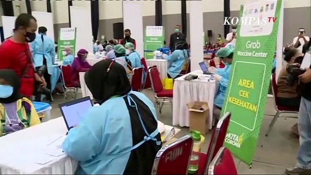 Ini Pesan Menkes Buat Para Ojol Yang Sudah Disuntik Vaksin