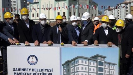 Mavikent Kültür ve Spor Merkezinin temeli atıldı