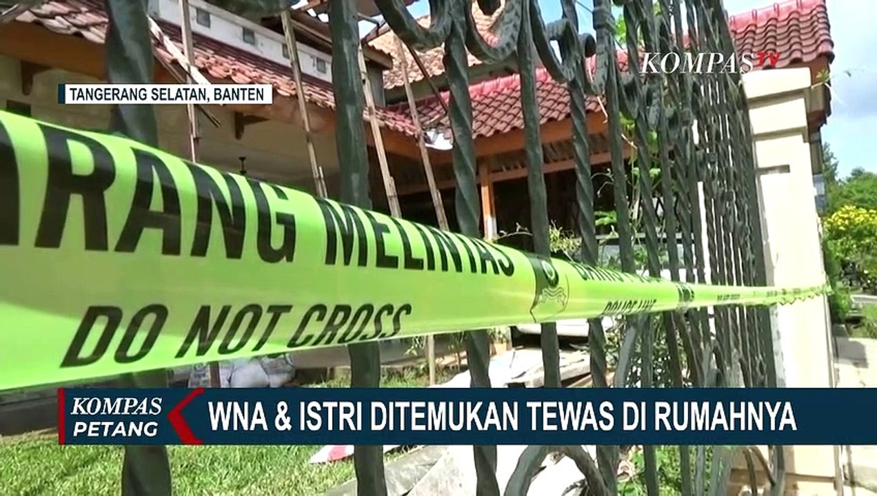 WNA dan Istri Ditemukan Tewas dalam Rumah di BSD Tangsel