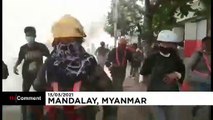 Myanmar: ancora scontri tra manifestanti e forze dell'ordine a Mandalay