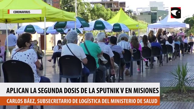 Aplican la segunda dosis de la Sputnik V en Misiones-A