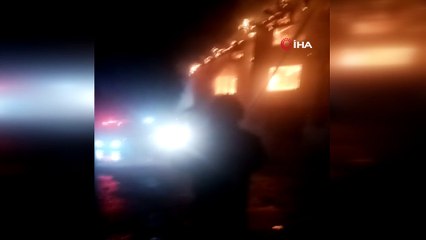 Bir hafta arayla aynı köyde ikinci yangın