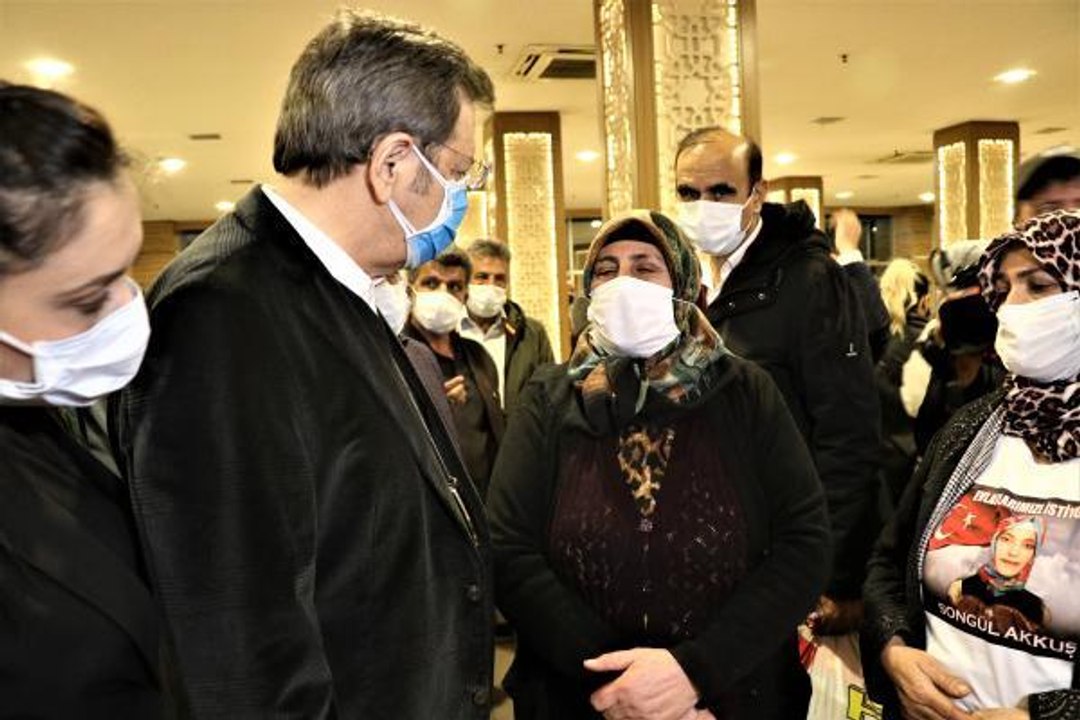DİYARBAKIR - TOBB Başkanı Hisarcıklıoğlu Diyarbakır anneleriyle buluştu