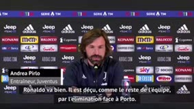 Transferts - Pirlo : Les rumeurs autour de Ronaldo sont normales après une élimination