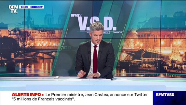 Jean Castex: Cinq millions de Français vaccinés - 13/03