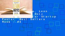 About For Books  Lean Analytics: Use Data to Build a Better Startup Faster  Best Sellers Rank : #5