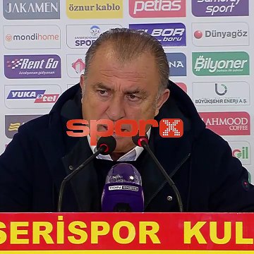 Fatih Terim: Galatasaray, efsanesi Fatih Teirm'i de göndermiştir