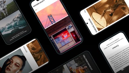 500px Portfolios. Build a professional photography website in minutes