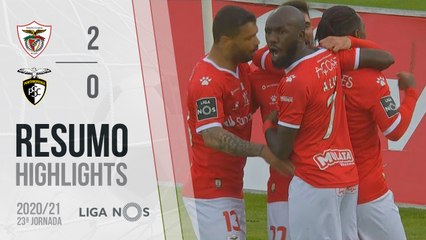 Highlights: Santa Clara 2-0 Portimonense (Liga 20/21 #23)