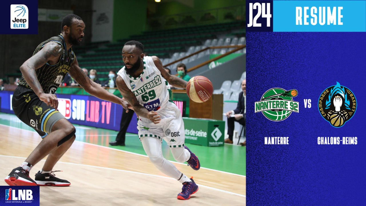 Nanterre vs. Chalons-Reims (96-71) - Résumé - 2020/21