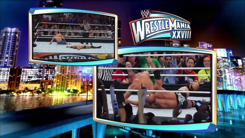 FULL MATCH - The Rock vs. John Cena- WrestleMania XXVIII  /  مباراة كاملة - ذا روك ضد جون سينا ​​- ريسلمانيا