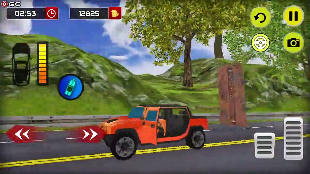 100 Speed Bump Car GT Stunt Ride "Red Hummer" Stunt Driving Deadly Race - Android GamePlay #3