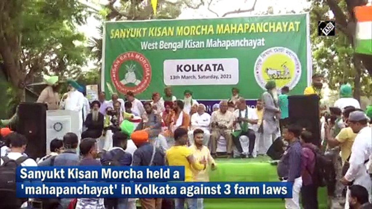 At Mahapanchayat in Bengal, Tikait says people shouldn’t vote for BJP