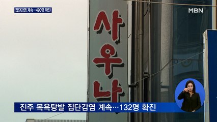 물류센터·목욕탕발 확산…신규 감염 500명 육박