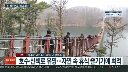 봄기운 완연…"나들이에도 마스크 착용은 필수"