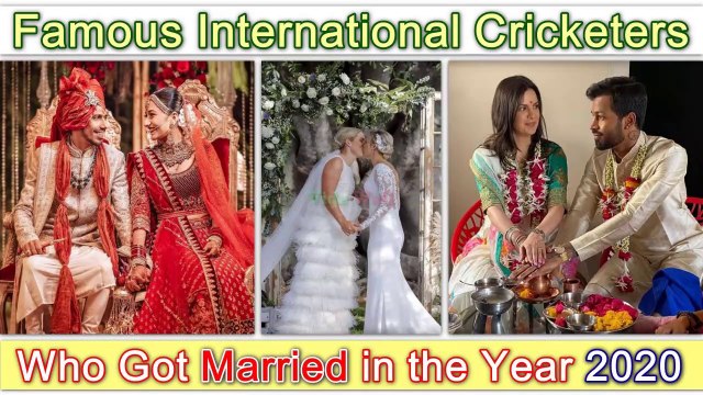 Five Cricketers Who Got Married in the Year 2020 Cricketers Weddings in 2020
